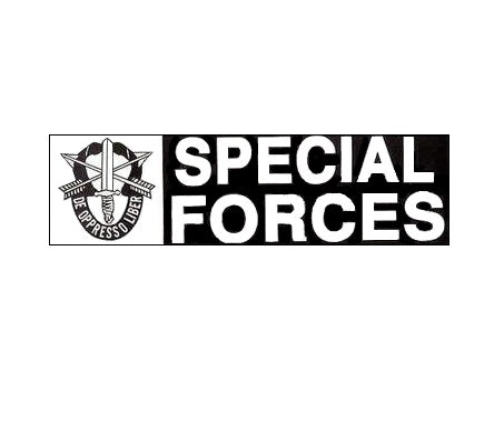 Special Forces Bumper Sticker