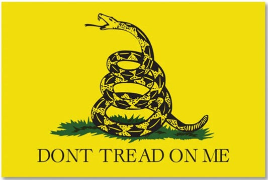 Don't Tread On Me Flag Decal
