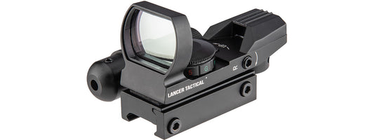 4 Reticle Red/Green Dot Sight w/Laser