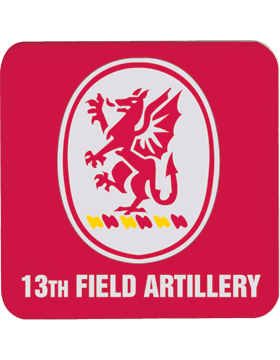 13th Field Artillery Coaster