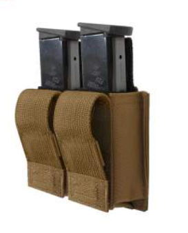 MOLLE Double Pistol Mag Pouch