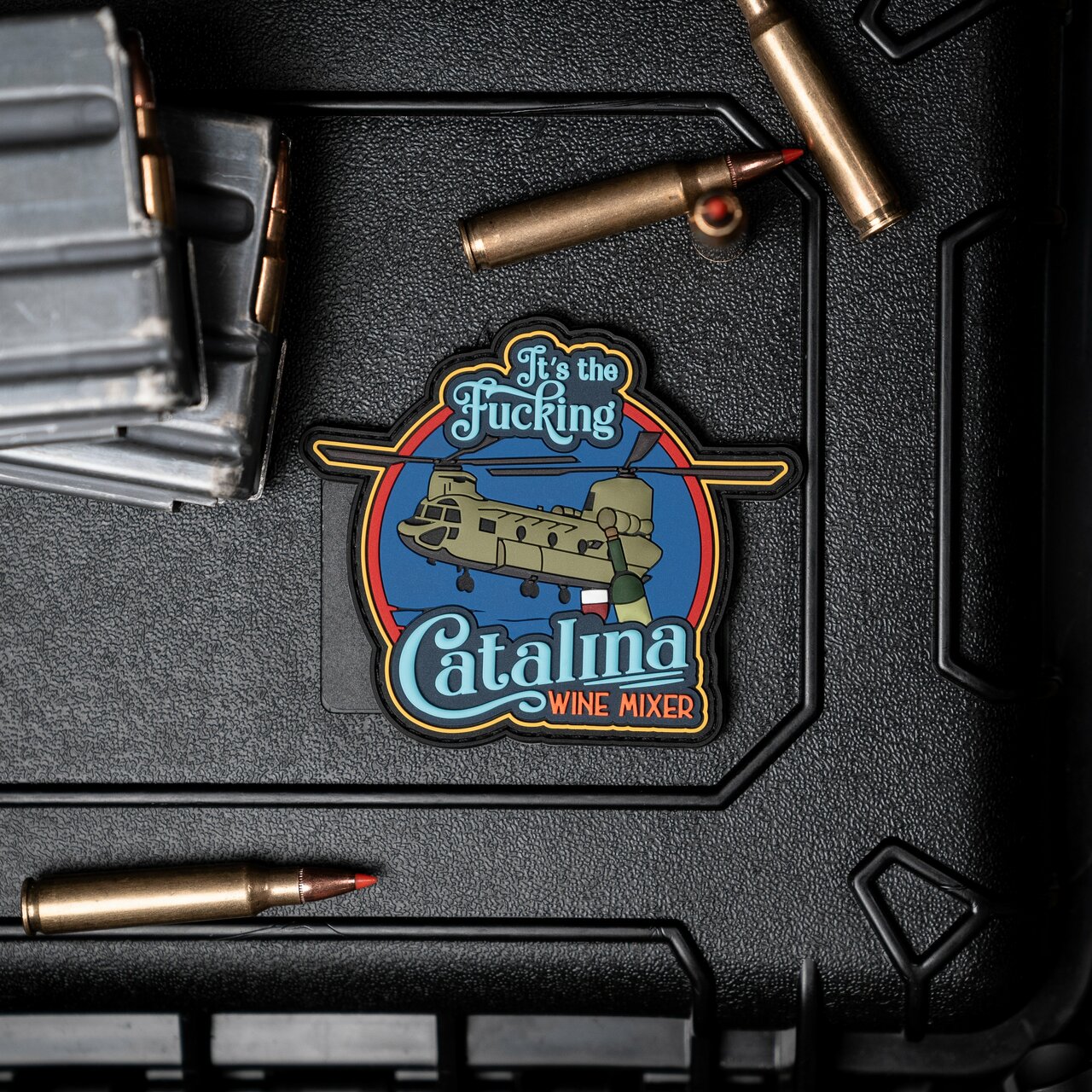 "It's The F*cking Catalina Wine Mixer" PVC Patch