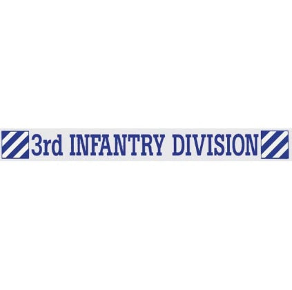 3rd Infantry Window Strip