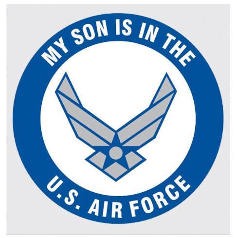 My Son in Air Force New Logo Decal