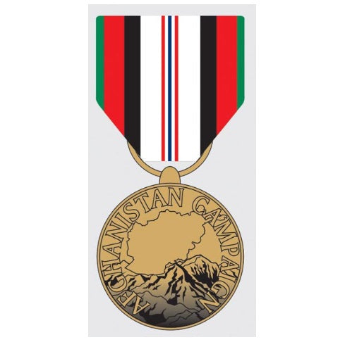 DECAL Afganistan Campaign Medal