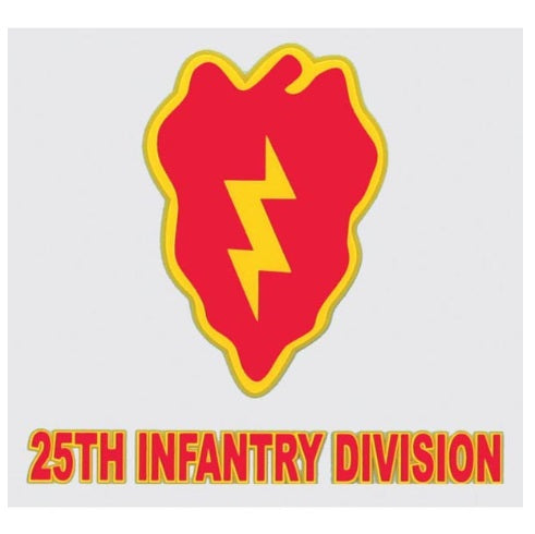 25th Infantry Division Decal