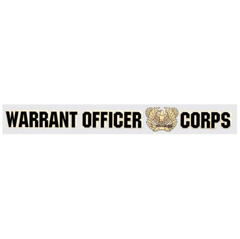 Window Strip Warrant Officer
