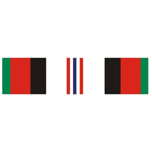 Afagan Campaign Ribbon Decal