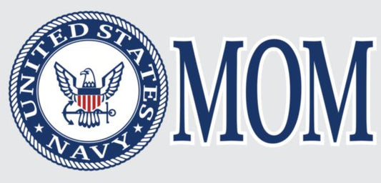Navy Mom Decal