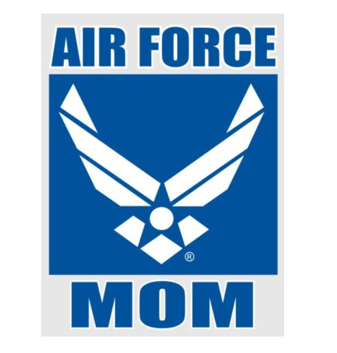 Air Force Mom w/ Logo Decal