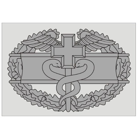 Combat Medic Badge Decal