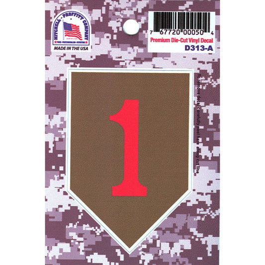 1st Infantry Decal