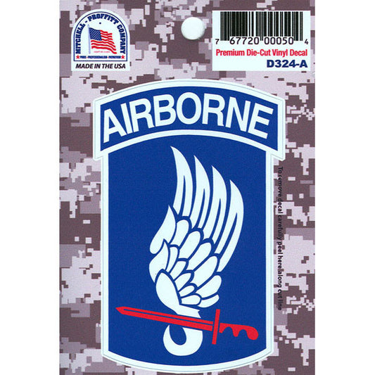 173rd Airborne Digital Camo Decal