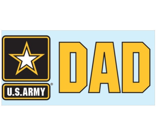 Army Star DAD Decal