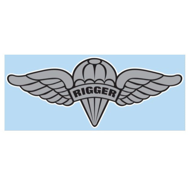 Parachute Rigger Decal