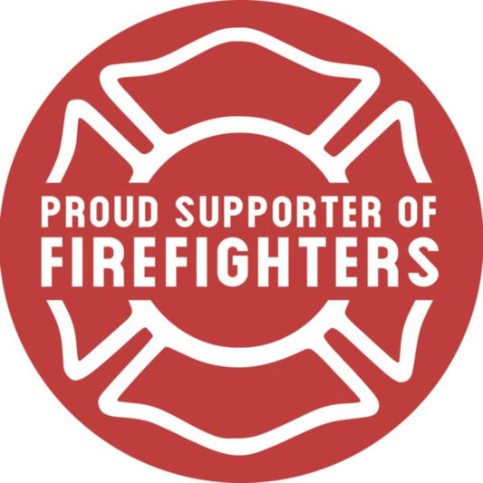Proud Supporter of Firefighters Decal