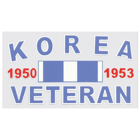 Korean Veteran w/ Ribbon Decal