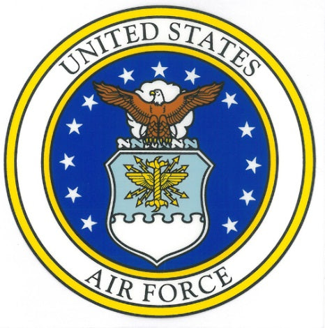 Air Force Seal Round Decal