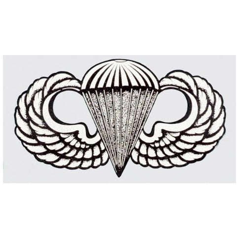 Parachutist Wings Decal