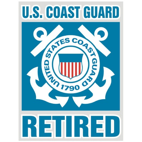 USCG Retired Decal
