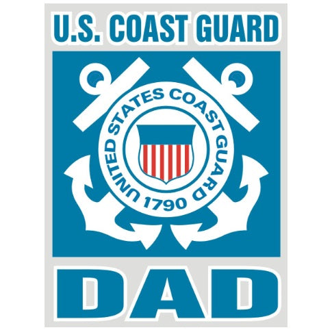 USCG Dad Decal