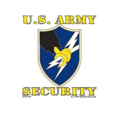 U.S. Army Security Decal