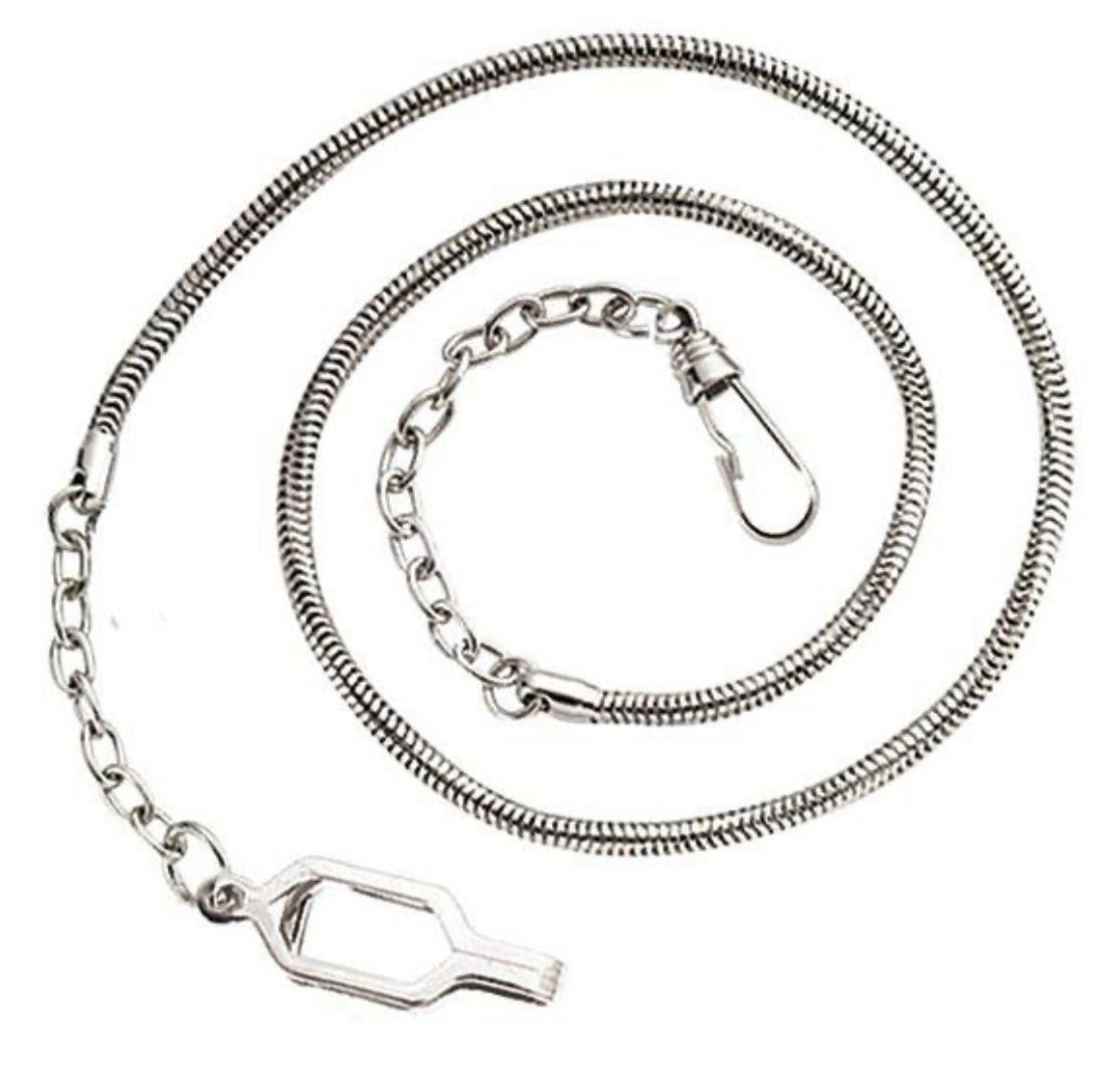 Whistle Chain w/Epaulet Clip