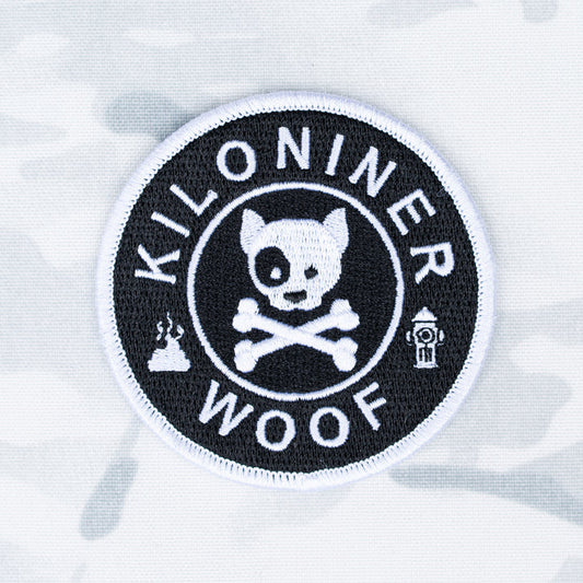 KiloNiner Dog & Crossbones Patch