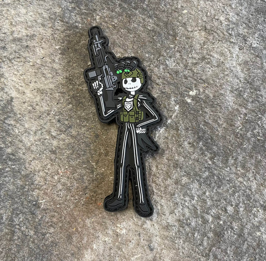 Nightmare Before Christmas: Tactical Jack PVC Patch