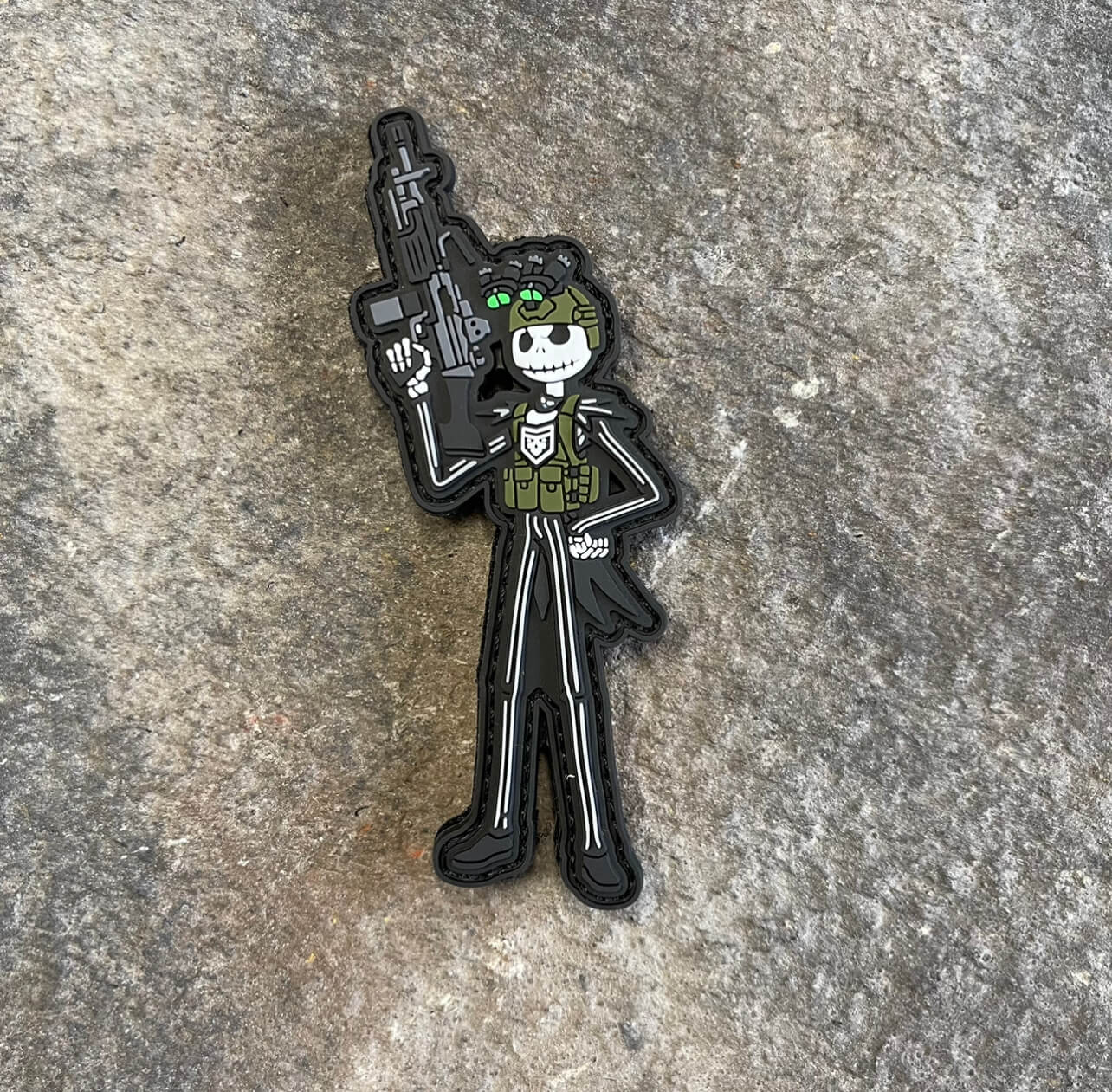 Nightmare Before Christmas: Tactical Jack PVC Patch