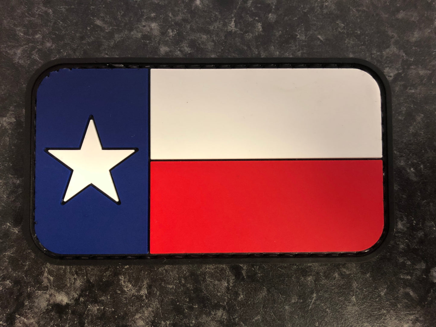 Texas Flag Rubber Morale Patch