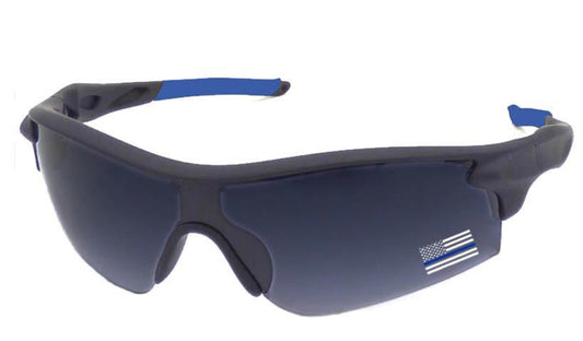 Thin Blue Line Sport Sun Glasses