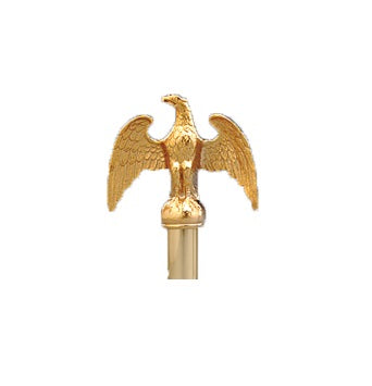 Brass Plated Eagle Flag Topper