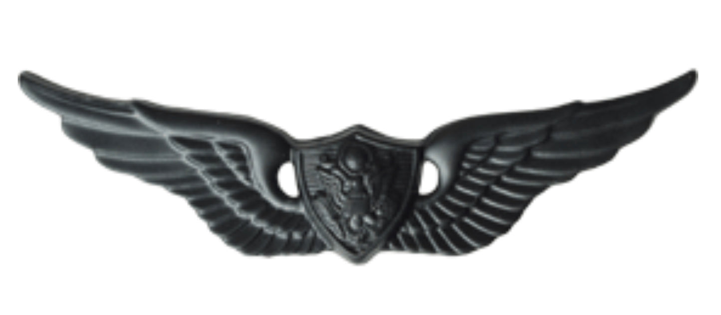 Aircraft Crewman Badge - Black