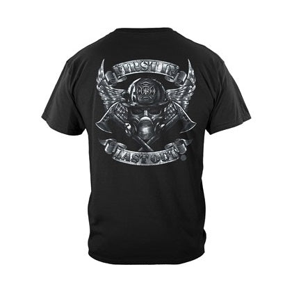 Firefighter Steel Wing Tshirt