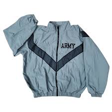 Used Army PT Jacket - Grey