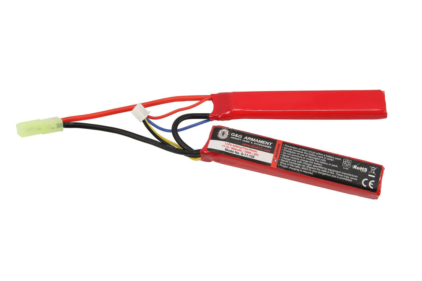 11.1v Li-Po 900mAh 20C Battery