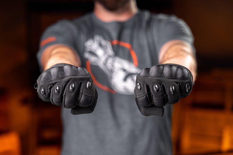 The Combat Hard Knuckle Glove