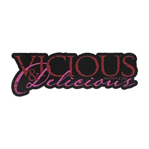GS Vicious & Delicious Decal