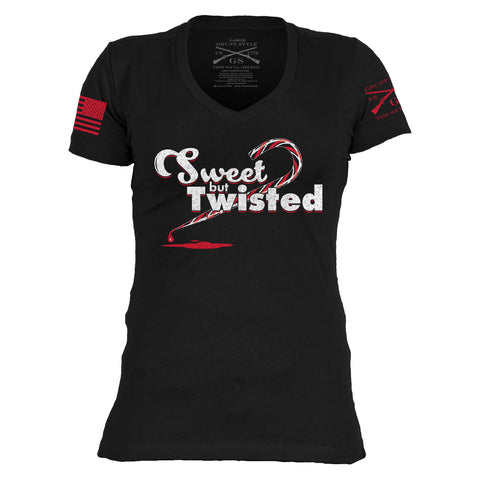 GS Ladies Sweet and Twisted V-Neck Tee