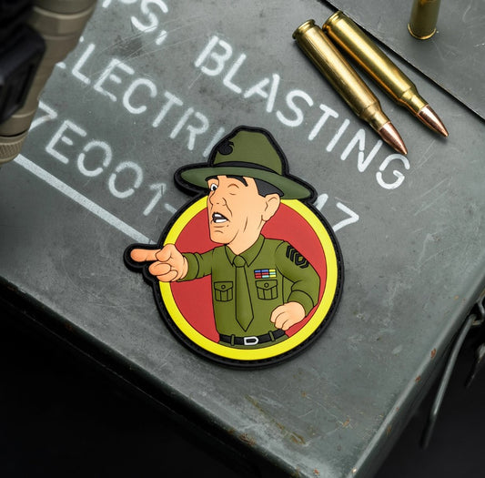 Gunnery Sergeant Hartman PVC Patch