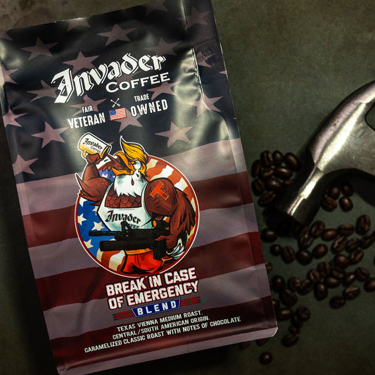 Invader Coffee- Break in Case of Emergency Blend