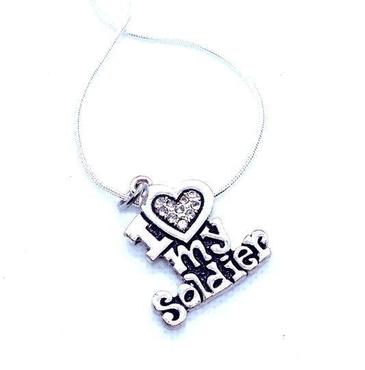 I LOVE MY SOLDIER Necklace