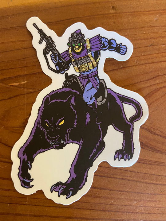 Tactical Skeletor Sticker