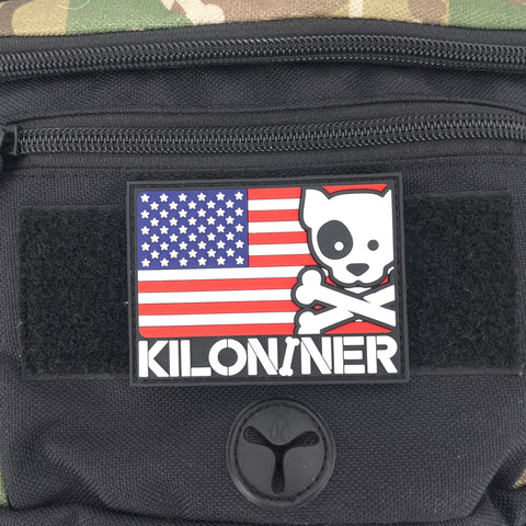 KiloNiner Freedom Crossbones PVC Patch
