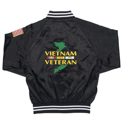 Vietnam Veteran Satin Jacket