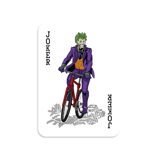 Joke R Card Sticker