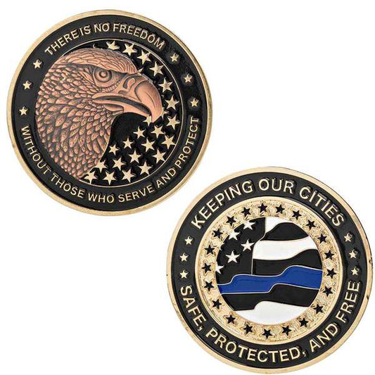 "Keeping Our Cities Safe" TBL Challenge Coin
