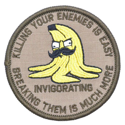 Sketch's World © Officially Licensed - Nanner "Killing your enemies" - 3.5 in Round Patch