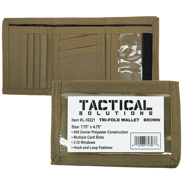 Tactical Tri-Fold Wallet